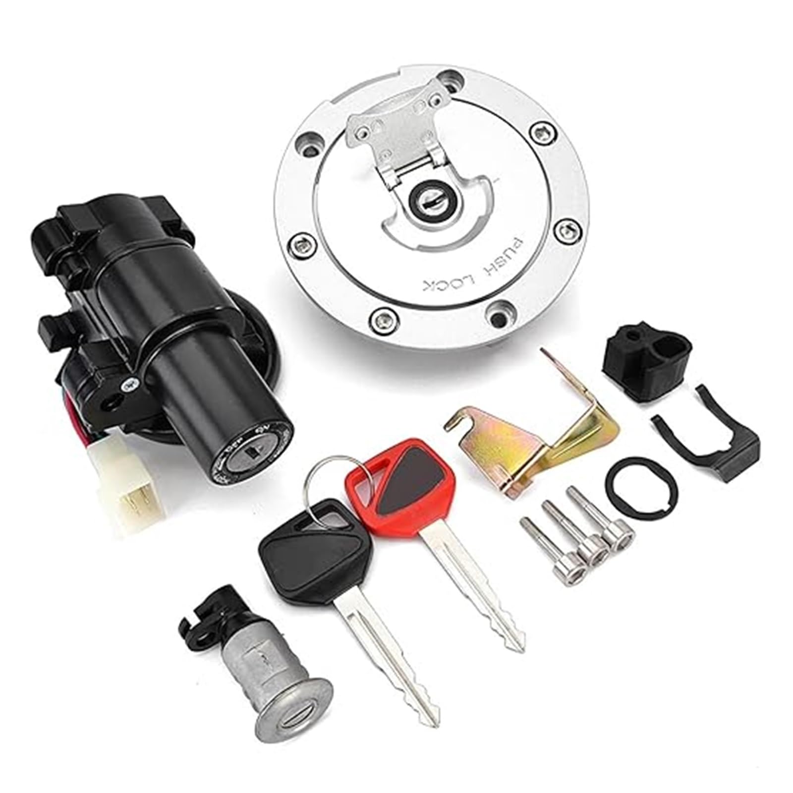 Zündschalter Tankdeckel Für CBR600 Für CBR900RR CB600F Für VTR1000 Für VFR800 Kraftstoff Tank Kappe Zündung Schalter Sitz Schloss Mit Schlüssel Kit Zündschlüssel Zündschalter Zündschalter Tankdeckel Für CBR600 Für CBR900RR CB600F Für VTR1000 Für VFR800 Kraftstoff Tank Kappe Zündung Schalter Sitz Schloss Mit Schlüssel Kit Zündschlüssel Zündschalter von ZTZHVNVGK