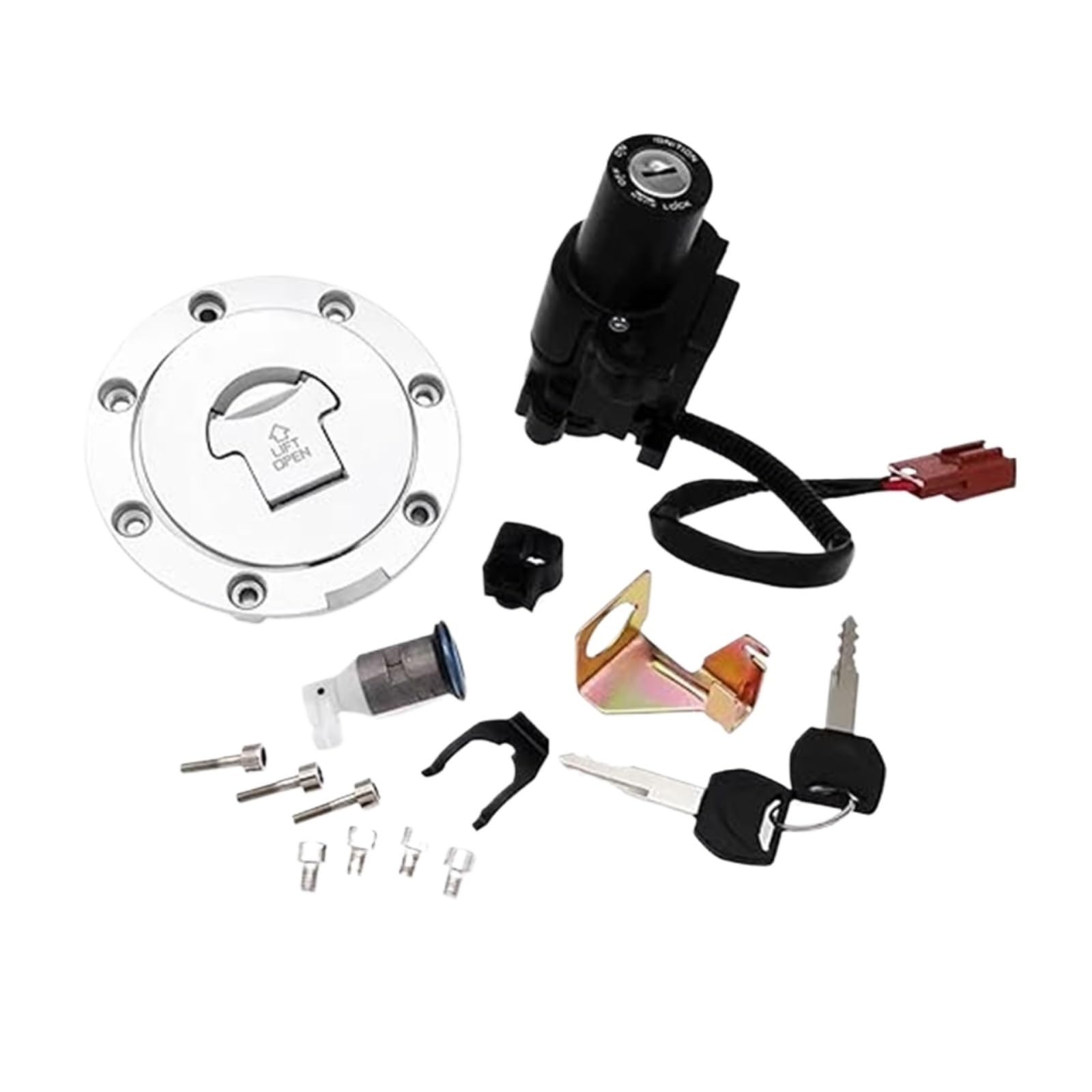 Zündschalter Tankdeckel Für CBR600RR 2007-2016 Für CBR1000RR 2008-2016 Motorrad Benzin Tankdeckel Zündschloss Schlossabdeckung 1 Satz Schlüssel Zündschalter Zündschalter Tankdeckel Für CBR600RR 2007-2016 Für CBR1000RR 2008-2016 Motorrad Benzin Tankdeckel Zündschloss Schlossabdeckung 1 Satz Schlüssel Zündschalter von ZTZHVNVGK