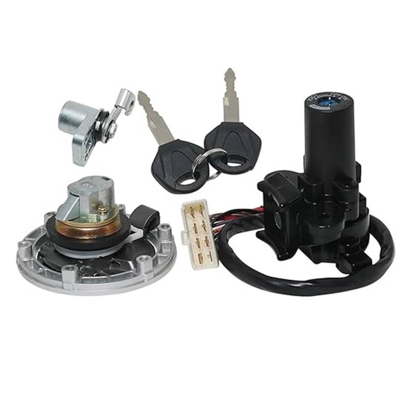 Zündschalter Tankdeckel Für K&awasaki Für BR250 Für Z250SL Für BX250 Für Ninja 250SL 2014-2016 Motorrad Zündschlüsselschalter Tankdeckel Sitzschloss Kit Zündschalter von ZTZHVNVGK