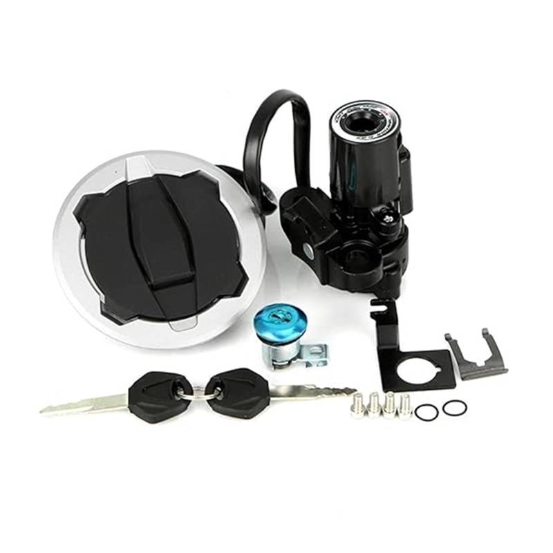 Zündschalter Tankdeckel Für K&awasaki Für EX400 Für Ninja 400 Für ER400 Für Z400 2018-2023 Motorrad Zündschalter Tankdeckel Sitzschloss Set Zündschalter von ZTZHVNVGK