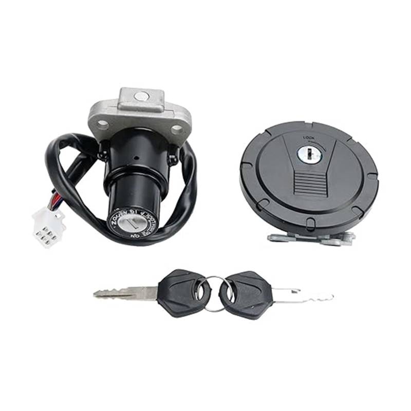 Zündschalter Tankdeckel Für K&awasaki Für KL250 Für KL650 Für KMX 125 200 Für KLR 250 650 Kraftstoff Gas Kappe Zündung Schalter Zündschalter von ZTZHVNVGK