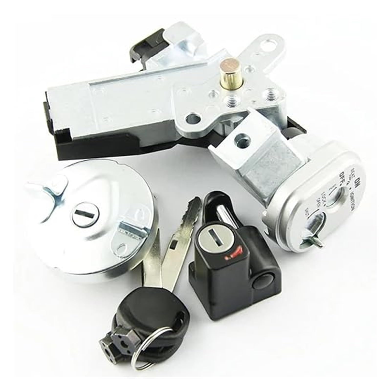 Zündschalter Tankdeckel Für NPS50 Für Krawall 50 2003-2019 Motorrad Zündschlüsselschalter Tankdeckel Sitzschloss Kit Zündschalter Zündschalter Tankdeckel Für NPS50 Für Krawall 50 2003-2019 Motorrad Zündschlüsselschalter Tankdeckel Sitzschloss Kit Zündschalter von ZTZHVNVGK