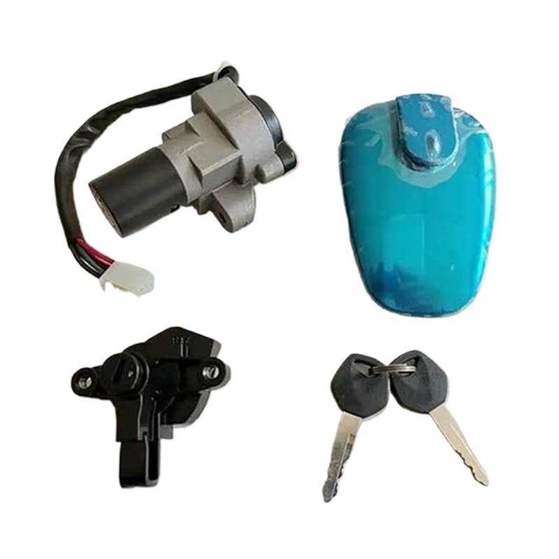 Zündschalter Tankdeckel Für Suzuki Für EN125 EN 125cc 6 Drähte Motorrad Zündschloss Sperrschlüssel Tankdeckel Abdeckung Zündschalter von ZTZHVNVGK