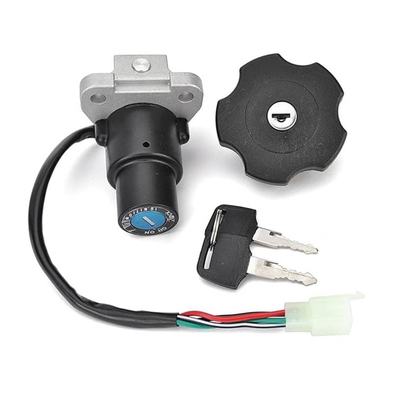 Zündschalter Tankdeckel Für XT600 Für TW200 Für DT200 Für XT225 Für Serow 225 Kraftstoff Tank Kappe Zündung Schalter Sitz Schloss Mit Schlüssel Kit Zündschalter von ZTZHVNVGK