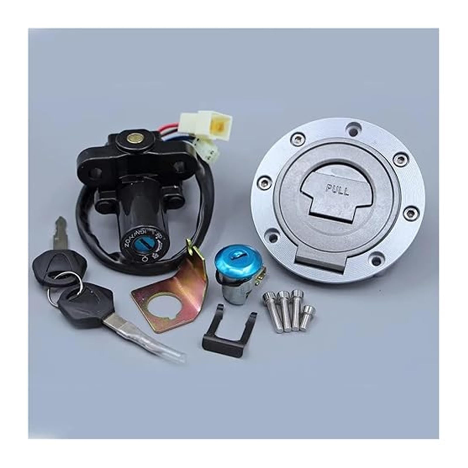 Zündschalter Tankdeckel Für YZF R1 R6 R6S YZ6R FZ6 FZ600 FZ1 Motorrad Zündschloss Schloss Kraftstoff Tankdeckel Schlüsselsatz Zündschalter Zündschalter Tankdeckel Für YZF R1 R6 R6S YZ6R FZ6 FZ600 FZ1 Motorrad Zündschloss Schloss Kraftstoff Tankdeckel Schlüsselsatz Zündschalter von ZTZHVNVGK