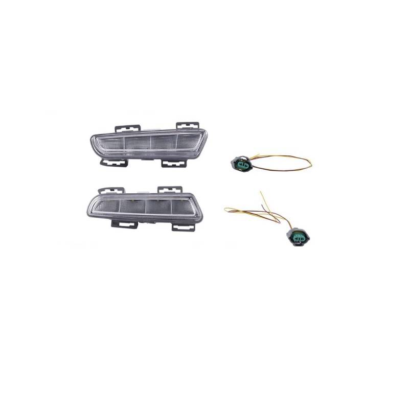 ZULOW Auto Nebelscheinwerfer Auto-Frontstoßstange links und rechts Nebelscheinwerfer -Tagfahrlicht Für Benz W451 A4519060351 A4519060451 von ZULOW