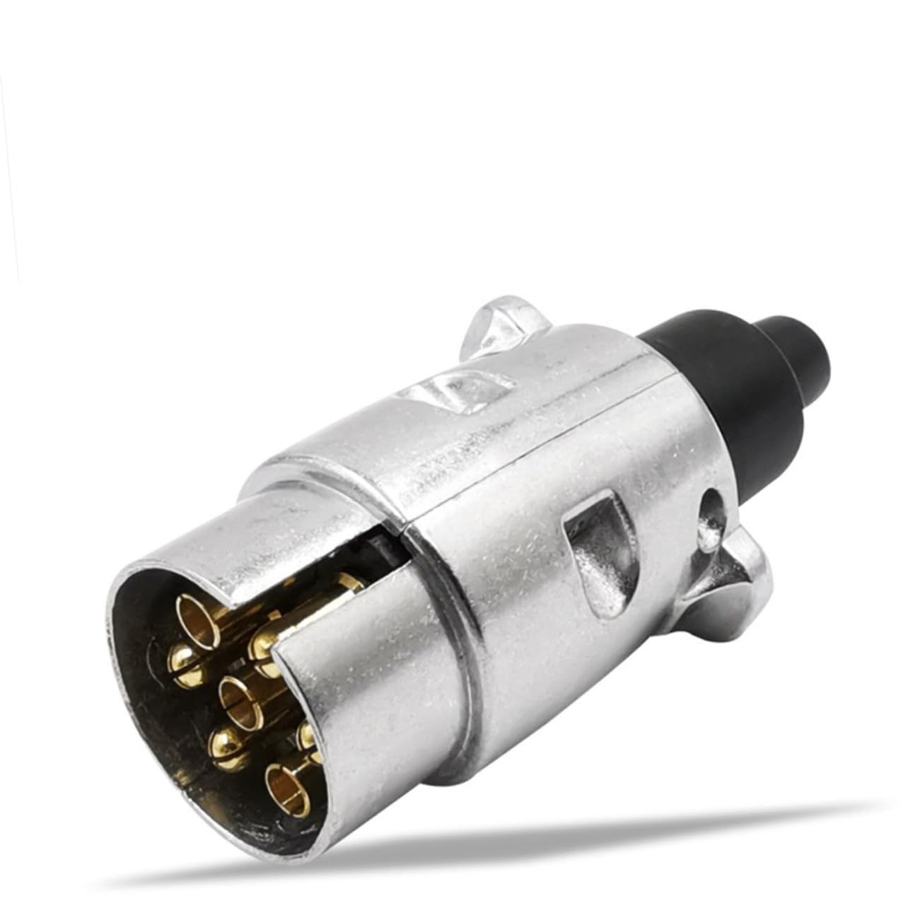 ZUNOXAZ 12V Poliger Anhänger Stecker Adapter für Wohnwagen und Trailer Aluminiumlegierung Kompatibel mit Europäischen Standards Sicherer für Fahrzeug ZUNOXAZ 12V Poliger Anhänger Stecker Adapter für Wohnwagen und Trailer Aluminiumlegierung Kompatibel mit Europäischen Standards Sicherer für Fahrzeug von ZUNOXAZ