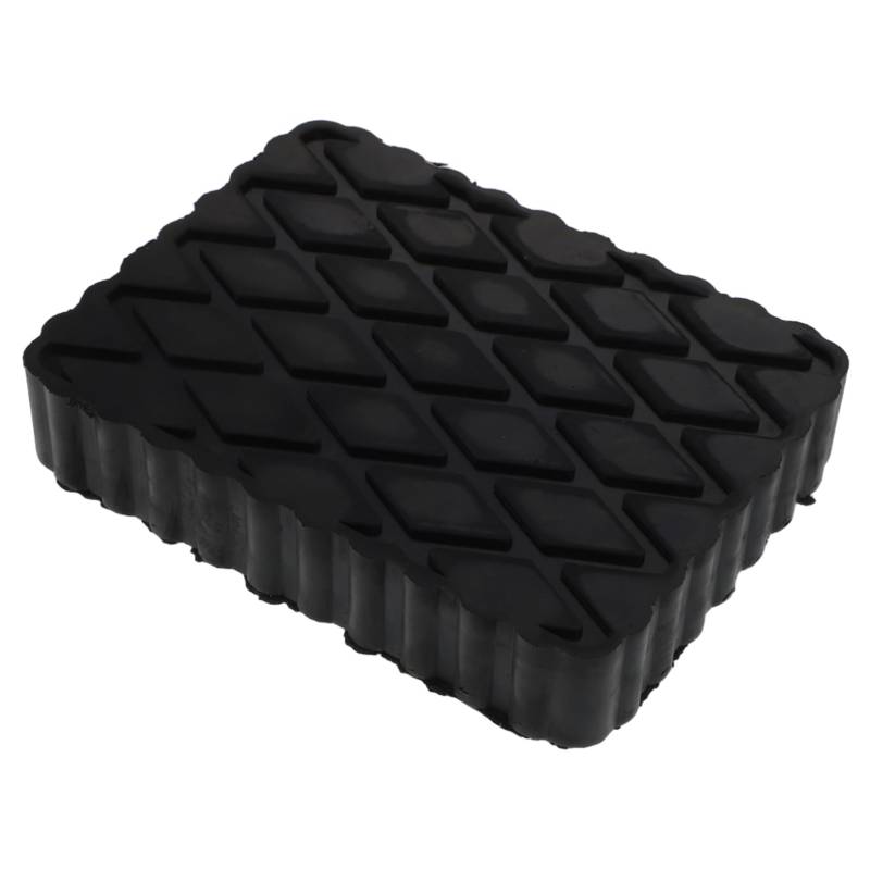 ZUNOXAZ Jack-Gummiblock Hebebühnenblöcke Gummikissen des Wagenhebers Hebekissen fürs Auto Hubarmpolster aus Gummi Gummipads für Hebebühnen Klinkenpad-Adapter Gummiauflage anheben Schwarz von ZUNOXAZ