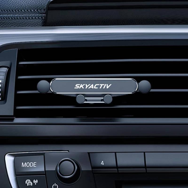 Handyhalterung Auto für Mazda 3 Bk 6 Gg Gh Gj CX3 CX5 CX30 CX7 CX8 CX9 MX5 RX8 Skyactive,360° Drehbar Lüftung Kfz-Handyhalterung,Handyhalter fürs,Auto Vent Halterung,KFZ Smartphone Halter,Handyhalter von ZUOBYMBC