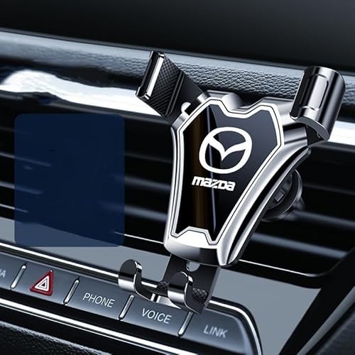 Handyhalterung Auto für Mazda CX-3 CX-5 CX-7 CX-9 MX-5 Ma 6ATENZA Mazda 3 Mazda 5,360° Drehbar Lüftung Kfz-Handyhalterung,Handyhalter fürs,Auto Vent Halterung,KFZ Smartphone Halter,Handyhalter von ZUOBYMBC