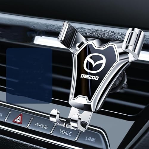 Handyhalterung Auto für Mazda CX-3 CX-5 CX-7 CX-9 MX-5 Ma 6ATENZA Mazda 3 Mazda 5,360° Drehbar Lüftung Kfz-Handyhalterung,Handyhalter fürs,Auto Vent Halterung,KFZ Smartphone Halter,Handyhalter von ZUOBYMBC
