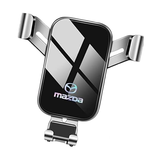 ZUOBYMBC Handyhalterung Auto für Mazda 6 2004-2015,360° Drehbar Lüftung Kfz-Handyhalterung,Handyhalter fürs,Auto Vent Halterung,KFZ Smartphone Halter,Handyhalter,Silver von ZUOBYMBC