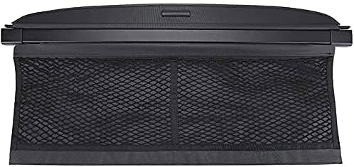 ZUOBYMBC Laderaumabdeckung Kofferraum Schutz Abdeckung Cargo Cover für Smart Fortwo 451 2009-2014, Auto Laderaumabdeckung,Schwarz Ausziehbar Kofferraumabdeckung,Rollo von ZUOBYMBC