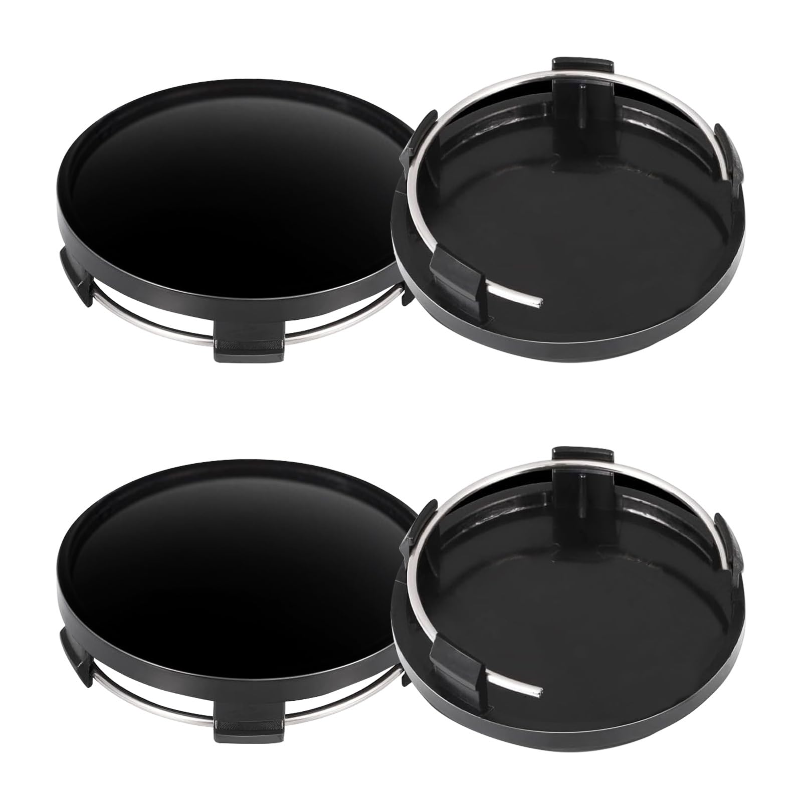 ZUOQIANG 4 Stück Radnabenkappen Nabendeckel OD 61mm ID 56mm, Radnabenabdeckung, Universal ABS Nabendeckel in Schwarz, Nabenkappen Radnabendeckel Felgendeckel ZUOQIANG 4 Stück Radnabenkappen Nabendeckel OD 61mm ID 56mm, Radnabenabdeckung, Universal ABS Nabendeckel in Schwarz, Nabenkappen Radnabendeckel Felgendeckel von ZUOQIANG