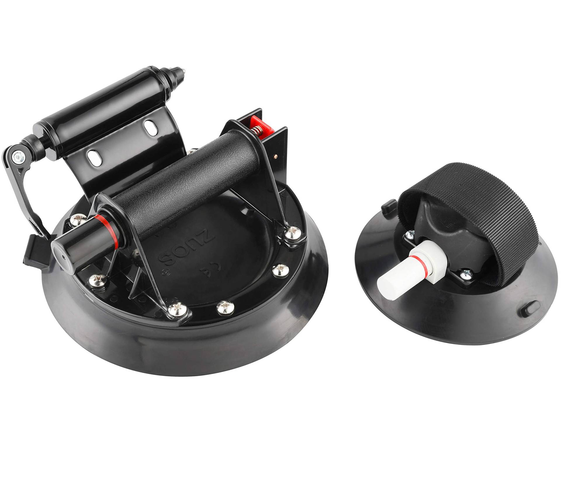 ZUOS Fahrradträger für Autodach, Vakuum-Saugnapf, Fahrradträger aus Aluminiumlegierung, Dachträger, mit 5 Adaptern für die meisten Fahrräder, 9 x 100 mm/12 x 100 mm/15 x 100 mm/15 x 110 mm/20 x 100 ZUOS Fahrradträger für Autodach, Vakuum-Saugnapf, Fahrradträger aus Aluminiumlegierung, Dachträger, mit 5 Adaptern für die meisten Fahrräder, 9 x 100 mm/12 x 100 mm/15 x 100 mm/15 x 110 mm/20 x 100 von ZUOS