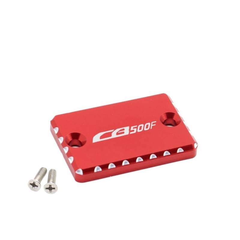Bremse Hauptzylinder Abdeckung Für CB 500F CB500F CB 500 F Motorradzubehör CNC Aluminium Dirt Bike Vorne Hinten Bremsflüssigkeitsbehälterkappen Abdeckungen von ZUYNPOQ
