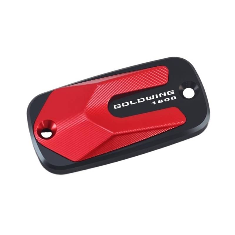 Bremse Hauptzylinder Abdeckung Für Go&ldwing 1800 Go&ldwing 1500 Ölbecherabdeckung Motorrad CNC Vorderradbremsbehälter Flüssigkeit Hauptzylinder Öltankdeckel von ZUYNPOQ