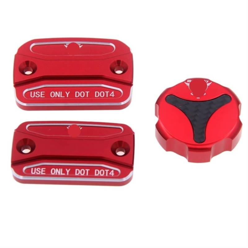 Bremse Hauptzylinder Abdeckung Für Hypermotard 796 2010-2012 821 2014-2016 Motorrad Bremse Kupplung Zylinder Flüssigkeit Reservoir Abdeckung Kappe von ZUYNPOQ