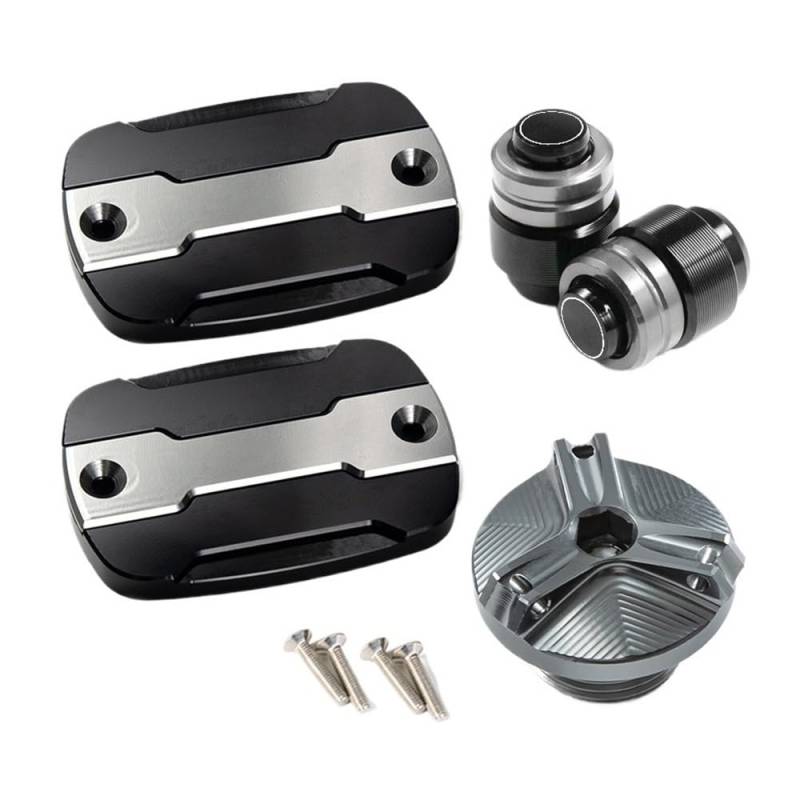 Bremse Hauptzylinder Abdeckung Für T-max TMAX 530 500 560 TMax530 SX DX TECH Max TMAX560 Vorne Bremse Brems Tank Kappe Und Füllstoff Kappe Schutz Zubehör von ZUYNPOQ