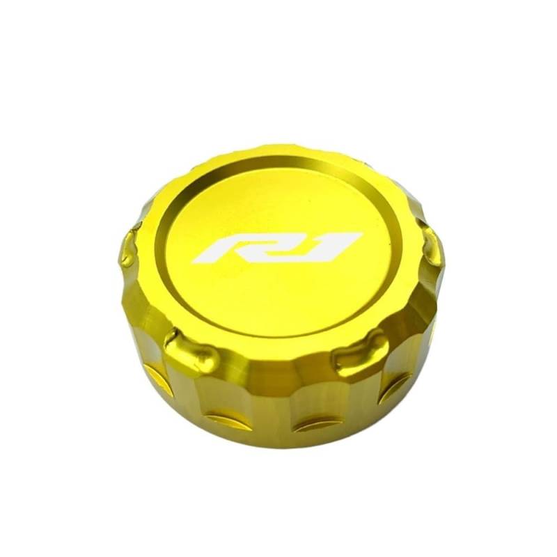 Bremse Hauptzylinder Abdeckung Für YZFR1 YZF-R1 YZF R1 2010-2023 2019 2018 2017 Motorradzubehör Hinterradbremskupplungsflüssigkeitsbehälter-Abdeckkappe von ZUYNPOQ