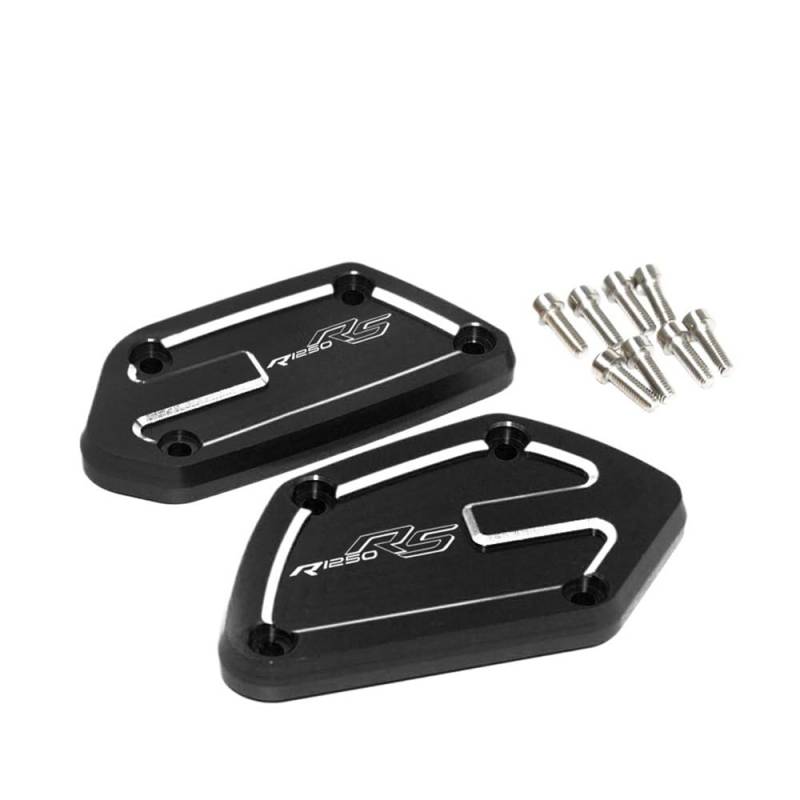 Bremse Hauptzylinder Abdeckung Motorrad CNC Aluminium Vorne Bremse Kupplung Flüssigkeit Reservoir Kappe Tank Abdeckung Für R1250RS R1250 RS R 1250RS 1250 RS 2019-2021 von ZUYNPOQ