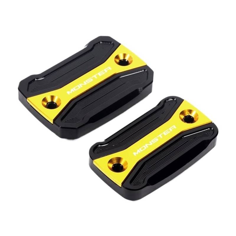 Bremse Hauptzylinder Abdeckung Motorrad CNC Front Kupplung Bremsflüssigkeitsbehälter Abdeckung Motoröldeckel Für Hypermotard Monster 796 795 696 695 821 von ZUYNPOQ