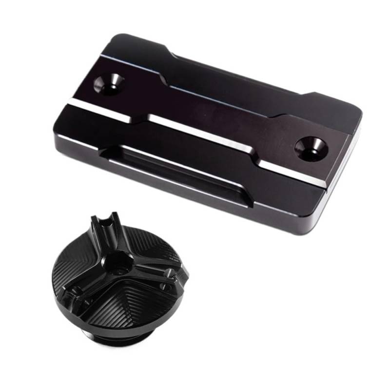 Bremse Hauptzylinder Abdeckung Motorrad Vorderradbremse Kraftstofftankdeckel Und Motoröl Einfülldeckel Zubehör Für GSR 750 400 600 GSR750 GSR400 GSR600 von ZUYNPOQ