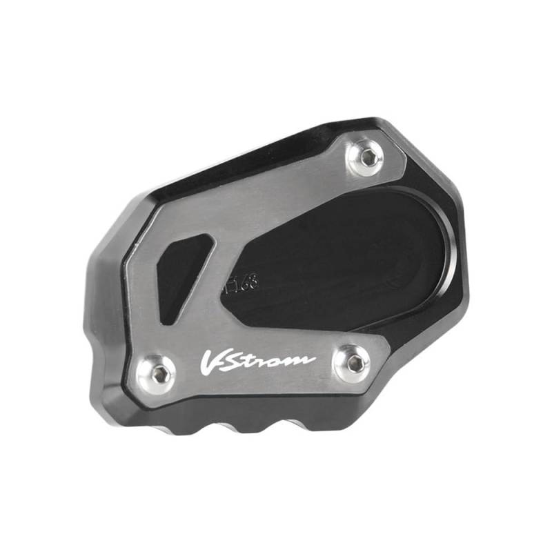Motorrad Ständer Pad FÜR Su&zuki V-Strom VStrom 1000 1050 XT 1000XT 1050XT 201-2023 Motorrad Fuß Seite Stehen Vergrößerer Erweiterung Ständer Platte Pad von ZUYNPOQ
