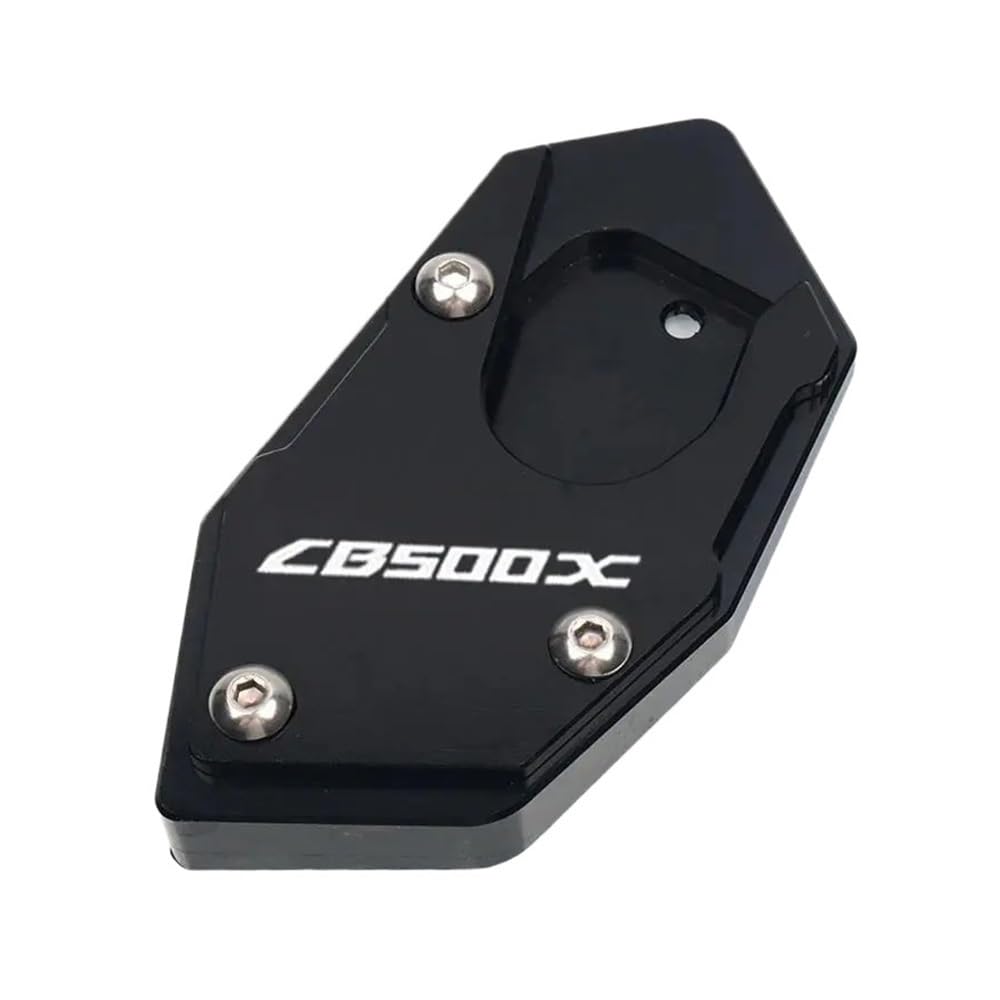 Motorrad Ständer Pad Für CB500X CB500F CB 500X CB 500F CB500 X/F Motorrad CNC Ständer Fuß Seitenständer Verlängerungspolster Stützplatte Vergrößern von ZUYNPOQ