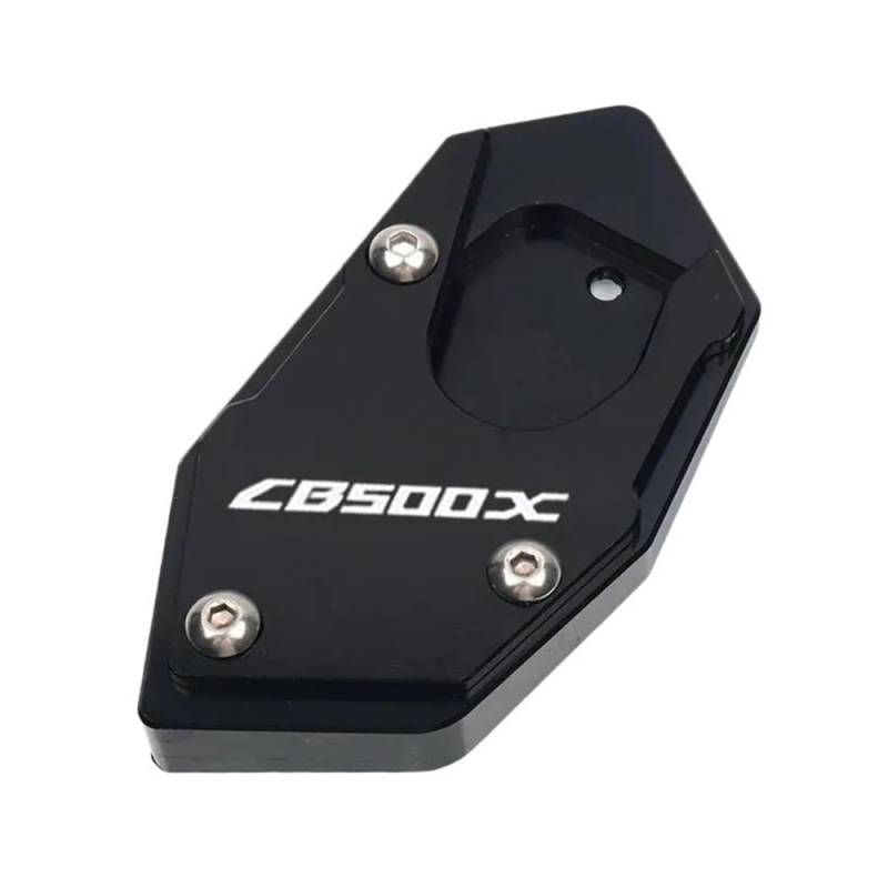 Motorrad Ständer Pad Für CB500X CB500F CB 500X CB 500F CB500 X/F Motorrad CNC Ständer Fuß Seitenständer Verlängerungspolster Stützplatte Vergrößern von ZUYNPOQ