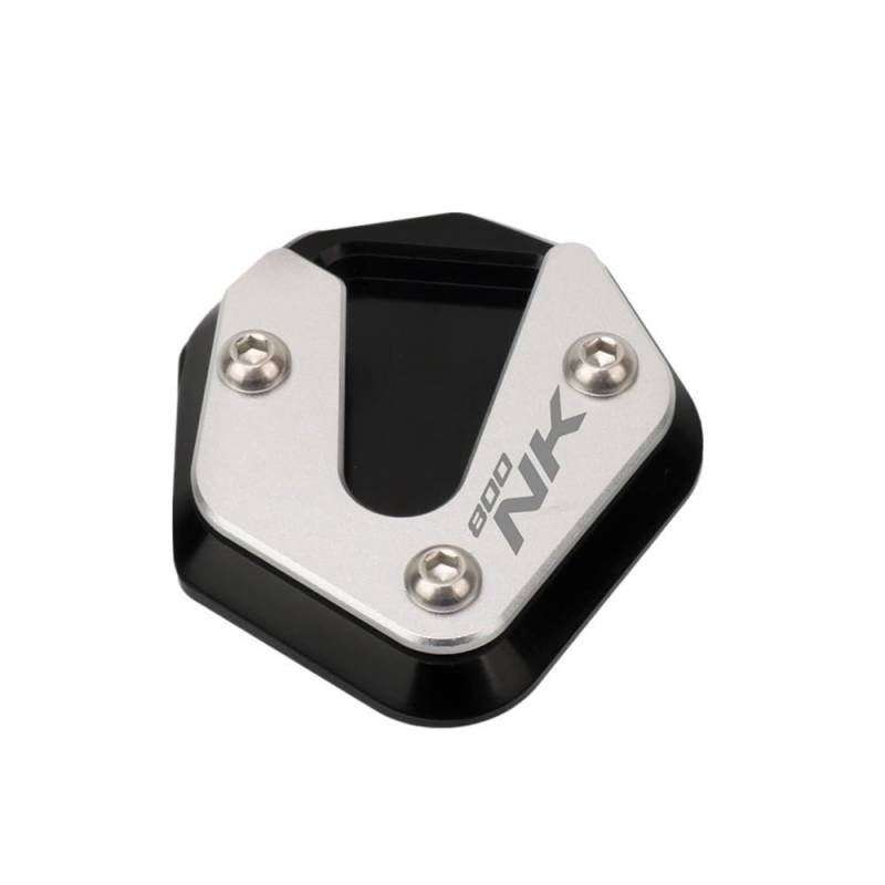 Motorrad Ständer Pad Für CF&Moto 800NK 800 NK 2023 Motorrad CNC Kickstand Fuß Seitenständer Verlängerungspolster Stützplatte Vergrößern von ZUYNPOQ