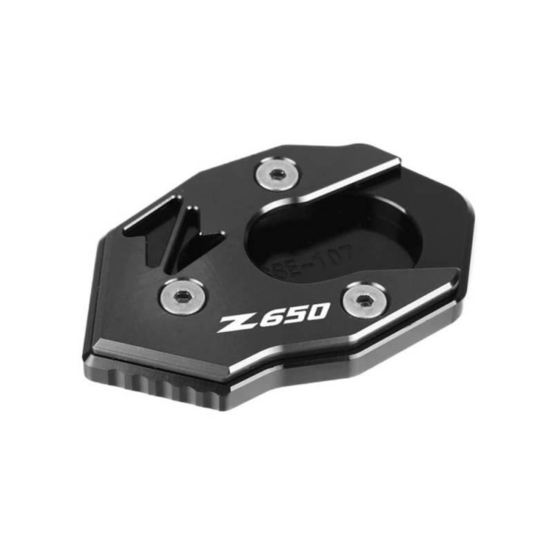 Motorrad Ständer Pad Für Ka&wasaki Z650 Z650RS Für NI&nja 650 Z900 2018 2024 Ständer Fuß Seitenständer Verlängerungspolster Stützplatte von ZUYNPOQ