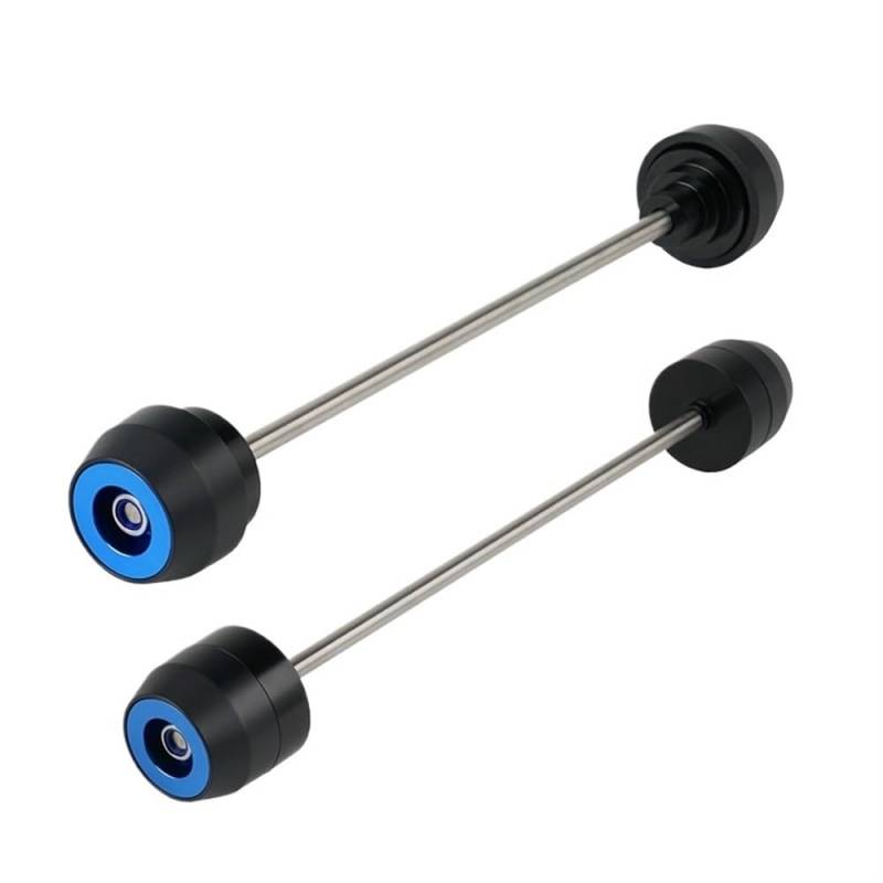 Motorschutz Stoßstangenschutz Für DRZ400SM 2005-2021 DRZ400 DRZ400E DRZ400S 2000-2021 DR-Z 400 ES SM Vorne Hinterachse Slider Rad Gabel Crash Protector von ZUYNPOQ