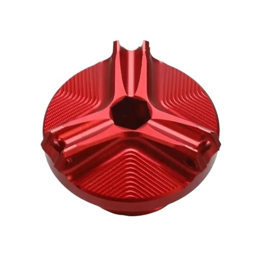 Tappo Riempimento Dell'olio FÜR FZ8 FZ 8 FZ-8 2011 2012 2013 Motorrad Zubehör M28 * 3 Aluminium Ölfilter Tasse Motor Stecker Abdeckung Schraube Ölwanne Mutter von ZUYNPOQ