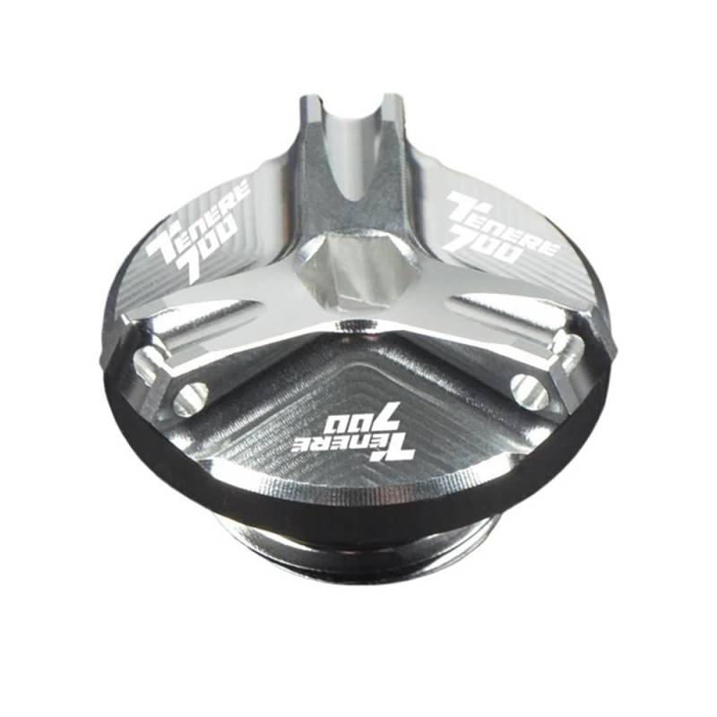 Tappo Riempimento Dell'olio Für TENERE 700 Tenere700 XTZ700 2019-2021 2020 Motorrad Motor Öl Tasse Abdeckung Schraube Aluminium Zubehör von ZUYNPOQ