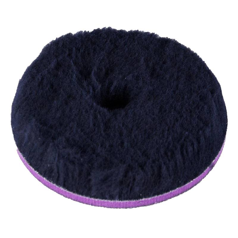 ZviZZer "Doodle" Wool-Pad Polierpad Polierscheibe schwarz 155/25 mm 1 Stk von zvizzer