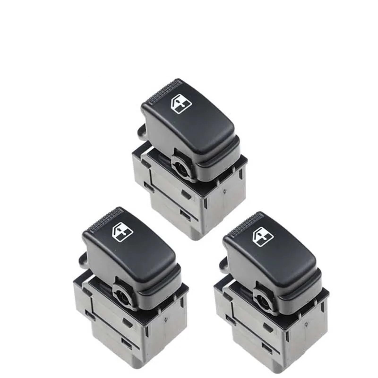 Fensterschalter-Abdeckungsknopf 93580-2E000 935802E000 for Hyundai Tucson 2005-2010 Einzel Power Fensterheber Schalter Taste Auto Zubehör(3 pcs) von ZVPQU