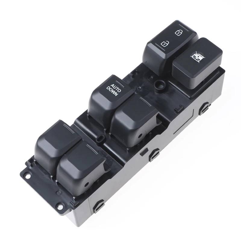 Fensterschalter-Abdeckungsknopf Auto Elektrischer Fensterheber-Steuerschalter, for KIA Rio K2 2011-2016 93570-4X000 93580-4X000 935704X000 935804X000(Switch) von ZVPQU