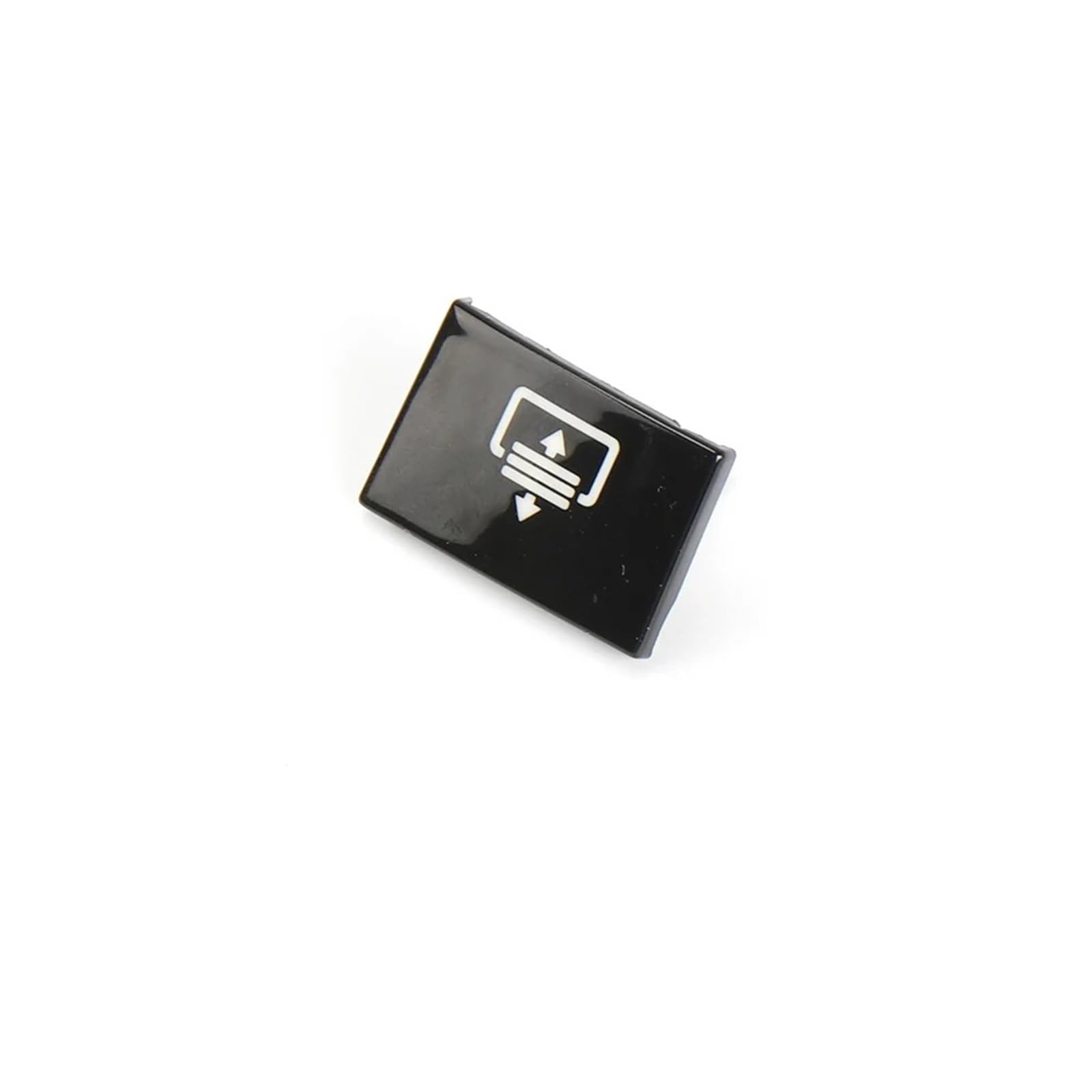 Fensterschalter-Abdeckungsknopf Auto-Fensterschalter-Abdeckung, elektrische Fensterheber-Knopfschalter-Konsolen-Abdeckkappen for Mercedes Benz S-Klasse W221 S300 S350 S400 S500 2218709410(Rear NO.7) von ZVPQU