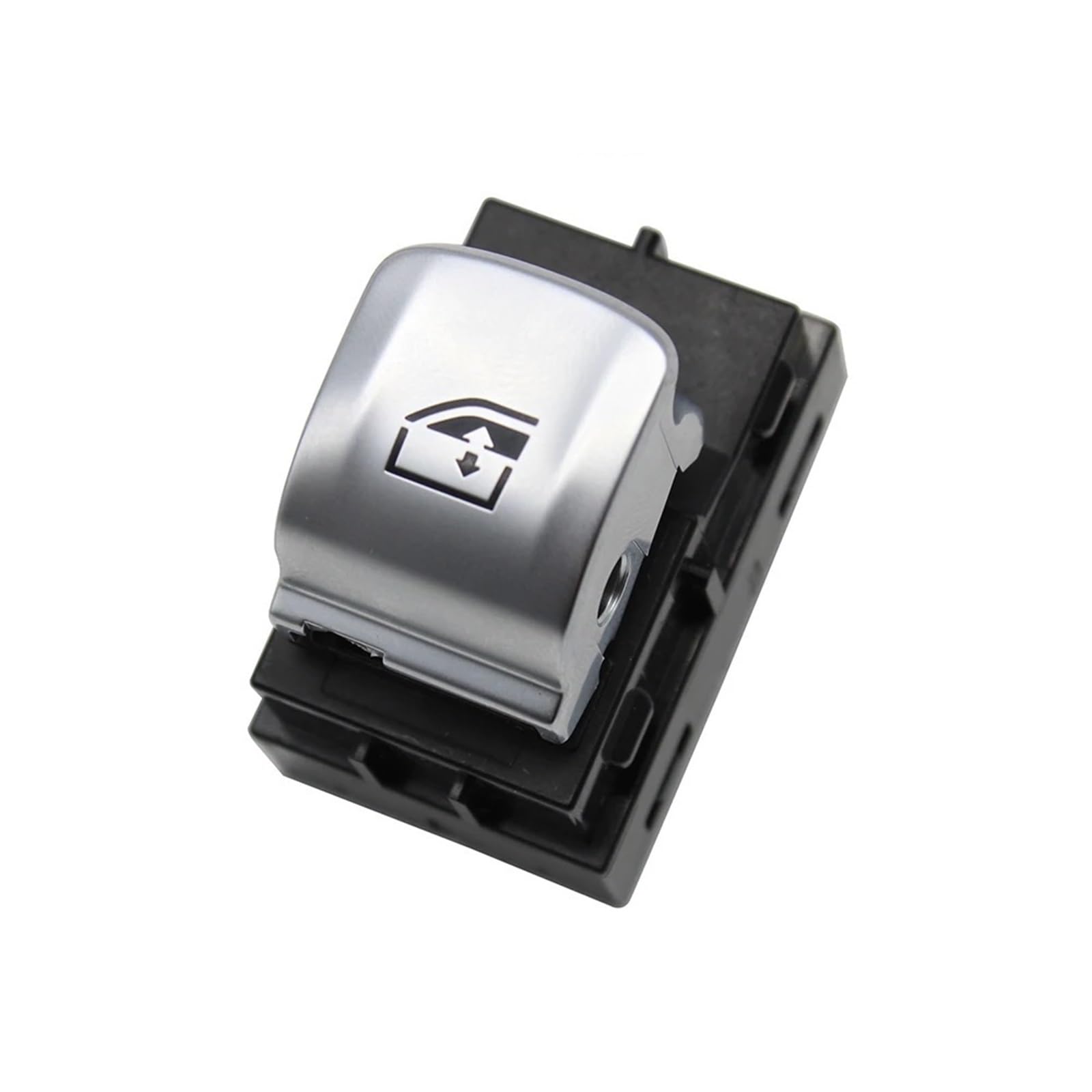 Fensterschalter-Abdeckungsknopf Silberner elektronischer Fensterheber-Regler-Steuerschalter for BMW 5 6 X3 X4 X5 Serie G30 G31 G32 G01 G02 G05 F90(Small Switch 1pc) von ZVPQU