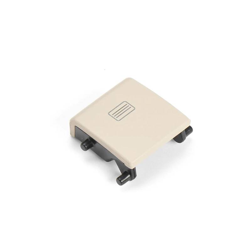 Fensterschalter-Abdeckungsknopf for Mercedes W166 W292 W463 Auto Innen Decke Licht Schalter for Benz ML GLE GLS Auto Schiebedach Fenster Schalter Taste Abdeckung Kunststoff(Model B Light Beige) von ZVPQU