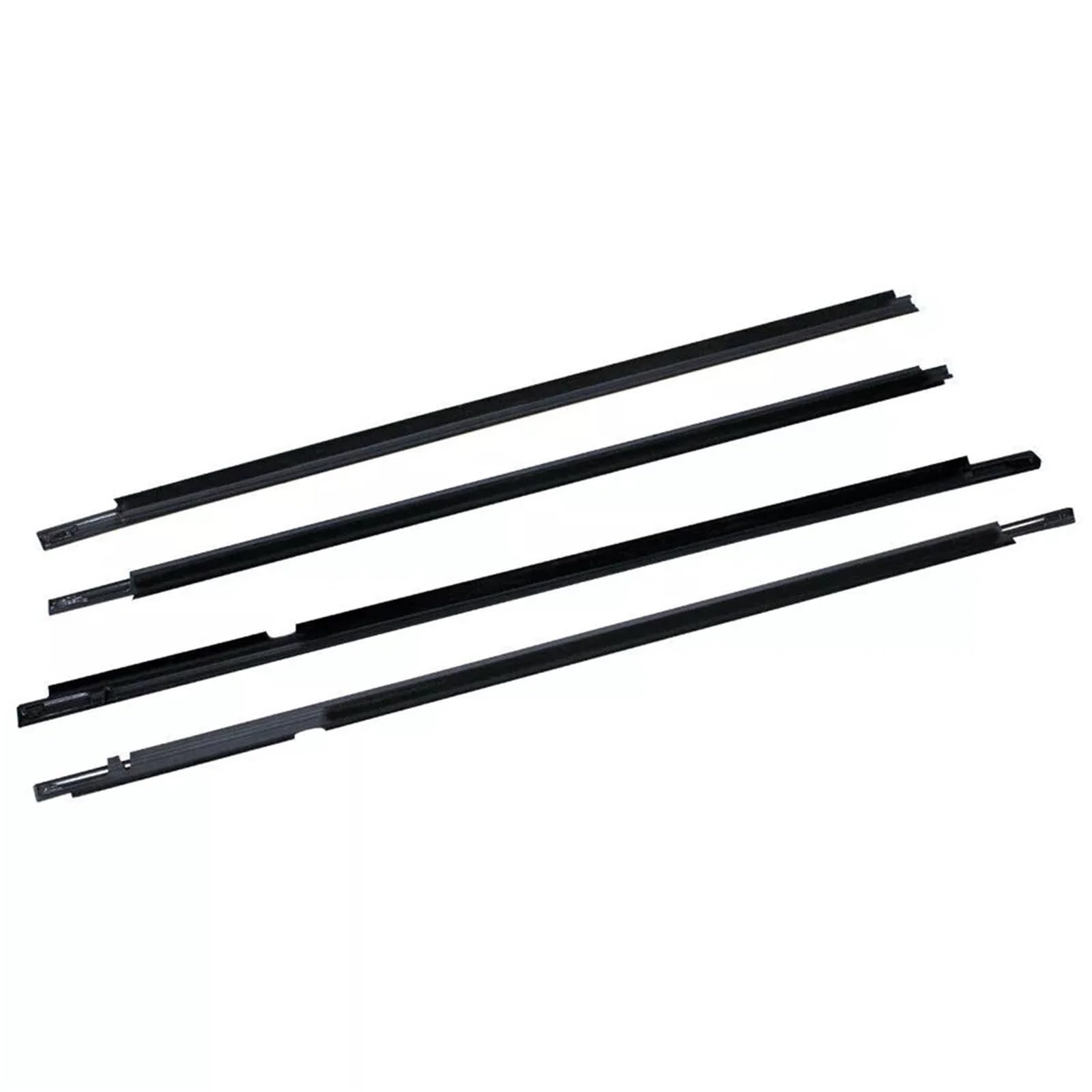 Türdichtungsstreifen Auto-Außentürdichtung, Fensterdichtungsgummi, for Toyota, for Corolla Altis 4-türige Limousine ZZE121 ZZE122 2003-2008 75720-02120(03-08 Black) von ZVPQU