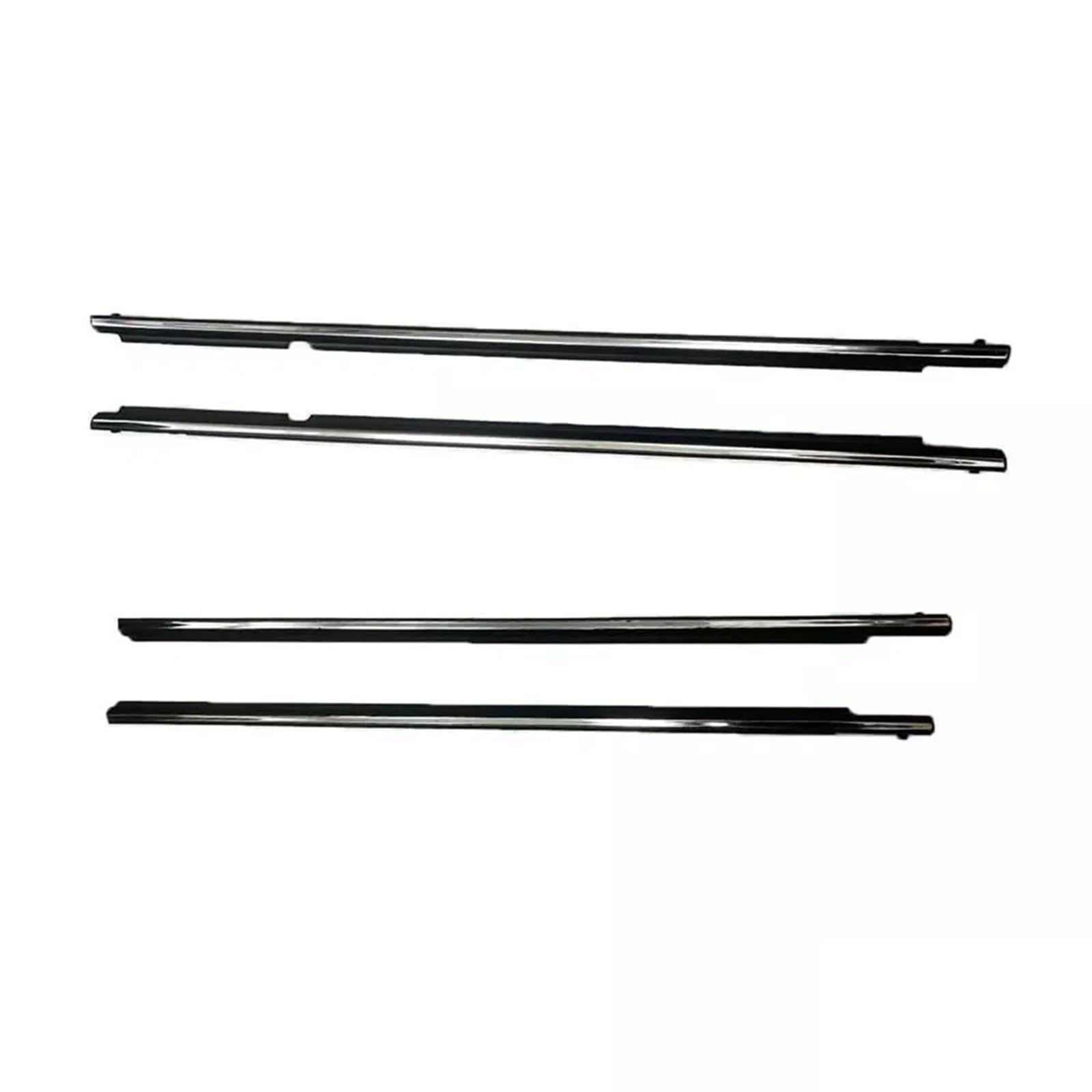 Türdichtungsstreifen Auto-Außentürdichtung, Fensterdichtungsgummi, for Toyota, for Corolla Altis 4-türige Limousine ZZE121 ZZE122 2003-2008 75720-02120(03-08 Chrome) von ZVPQU
