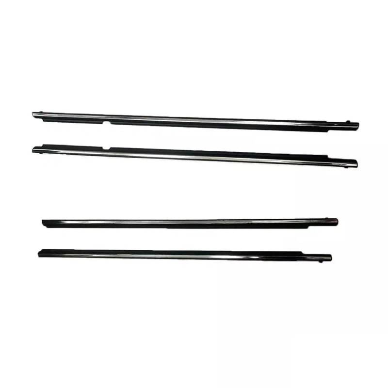 Türdichtungsstreifen Auto-Außentürdichtung, Fensterdichtungsgummi, for Toyota, for Corolla Altis 4-türige Limousine ZZE121 ZZE122 2003-2008 75720-02120(03-08 Chrome) von ZVPQU