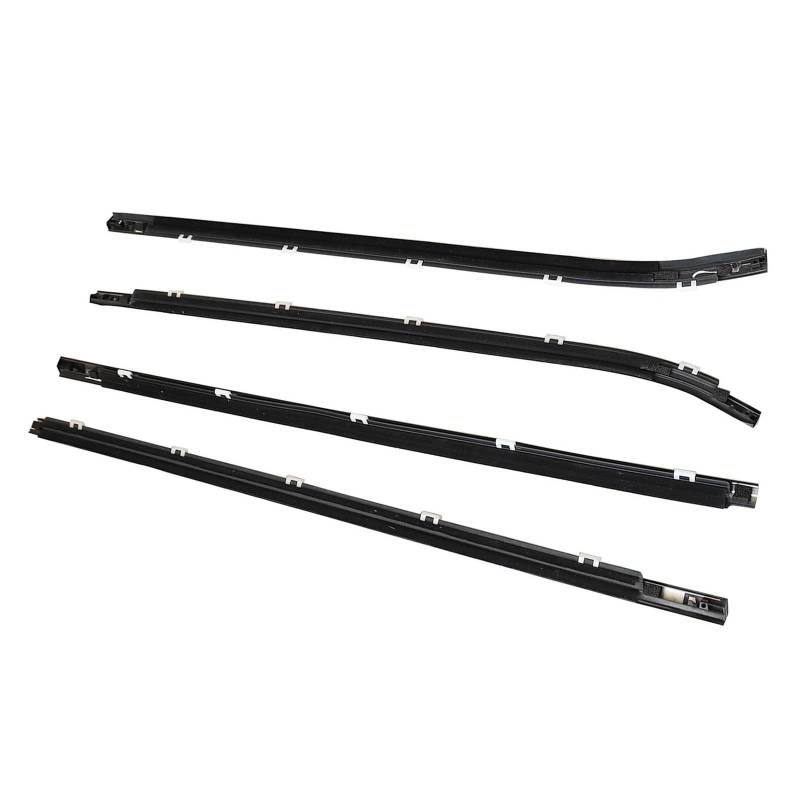 Türdichtungsstreifen Auto-Seitenfenster-Dichtungsstreifen, Fensterglas, wasserdichte Druckdichtungsstreifen-Dichtungsleiste, for Hyundai, for I30 2008-2011 822102L000 von ZVPQU