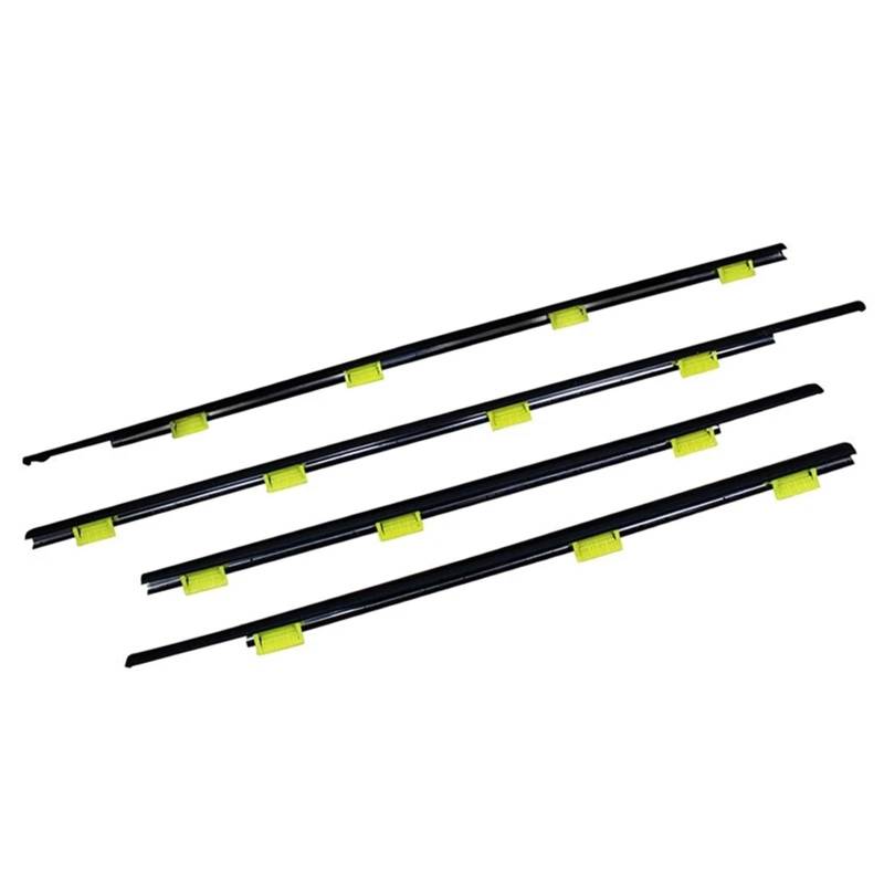 Türdichtungsstreifen Auto-Seitenfenster-Dichtungsstreifen, Fensterglas-Dichtungsstreifen, for CRV 2002-2006 72410-S9A-003 von ZVPQU