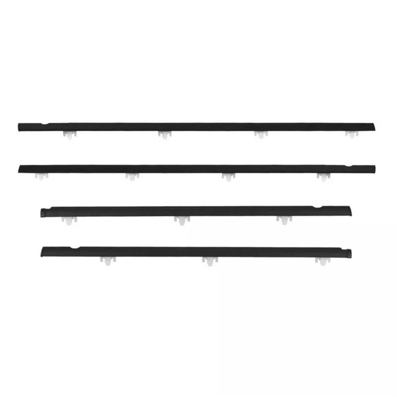 Türdichtungsstreifen Auto-Seitenfenster-Dichtungsstreifen, wasserdichter Druckstreifen, Dichtungsstreifen, for Nissan, for Sentra Sunny B13 4D Sedan 1991-1994 55135890AF von ZVPQU