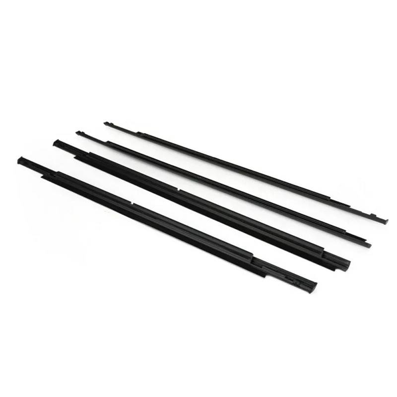 Türdichtungsstreifen Autofenster-Dichtungsstreifen, Dichtungsstreifen, Seitentür-Formteil, for Mitsubishi, for Outlander 2013-2018(Black) von ZVPQU