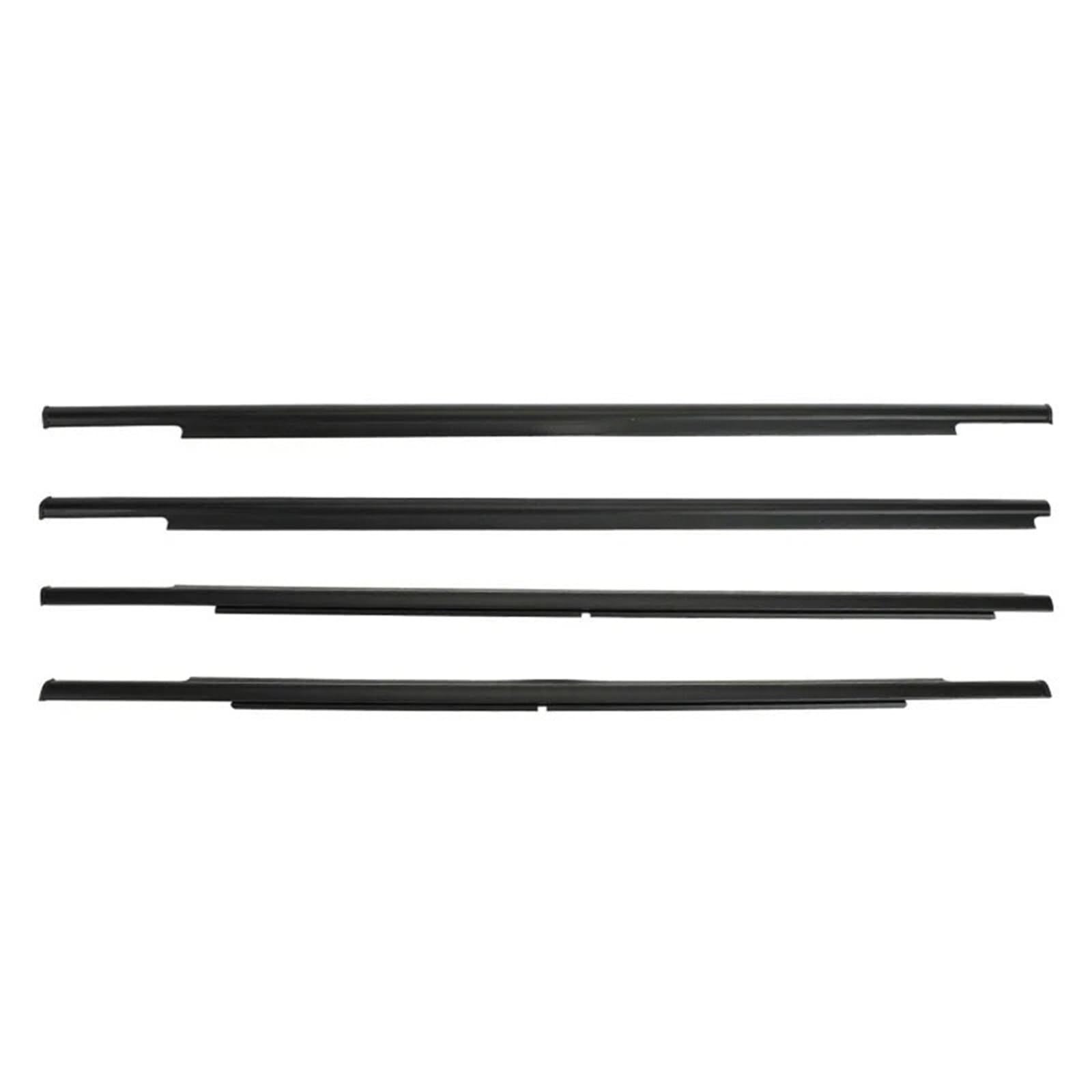 Türdichtungsstreifen Autofenster-Dichtungsstreifen, Seitenfenster-Glasdichtungsstreifen, Wetterstreifenformteil, for Mitsubishi, for Outlander 2007-2012/2013-2018(for 13-18) von ZVPQU