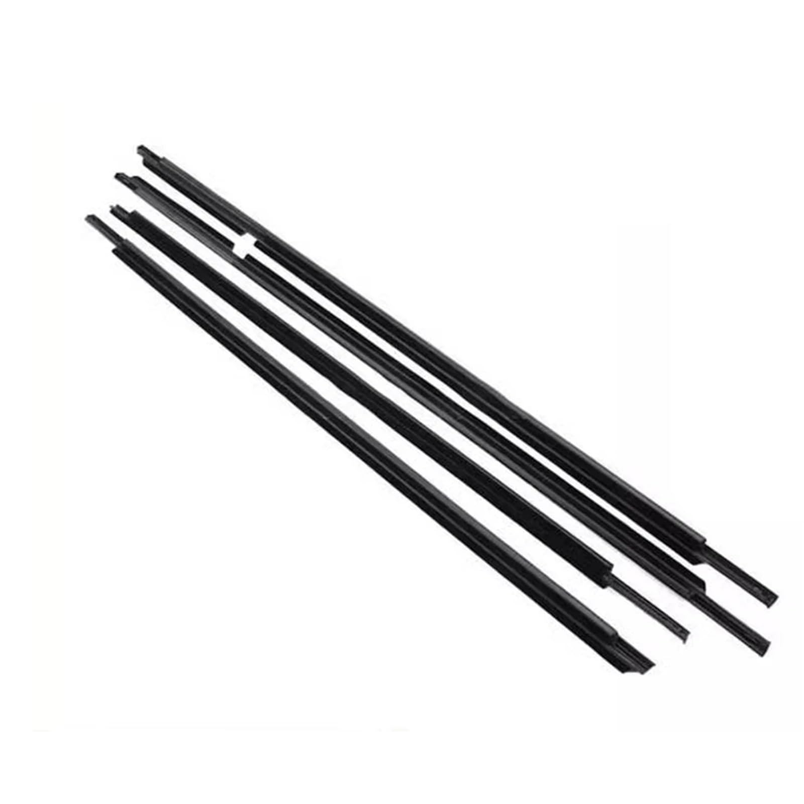 Türdichtungsstreifen Gummi-Dichtungsstreifen for Außenfenster von Autos, for Toyota, for Land Cruiser LC200 J200 2008-2021, for Lexus, for LX570 2008-2021 7572060070(Black) von ZVPQU